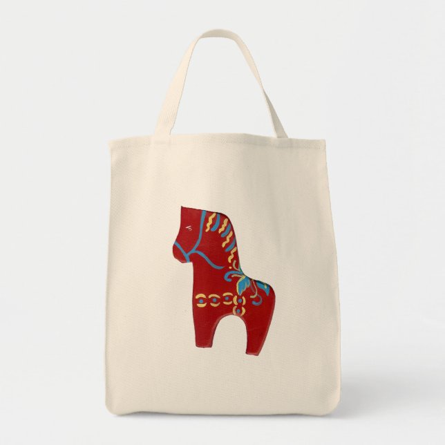 Red Dala Grocery Bag (Front)