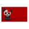 Red Day of the Dead Sugar Skull Panda