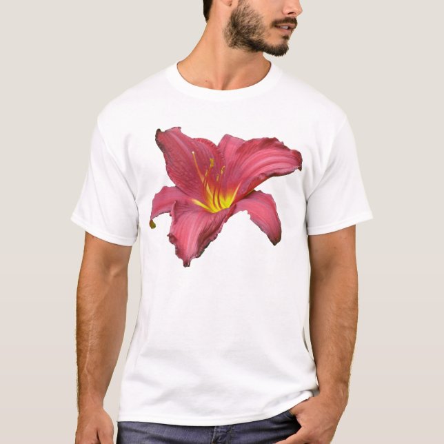 Red Daylily Coordinating Items T-Shirt (Front)