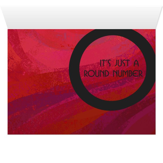 Red Decade Birthdday (Inside Horizontal (Bottom))