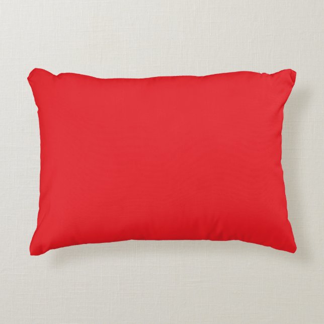 Red Decorative Cushion (Front)