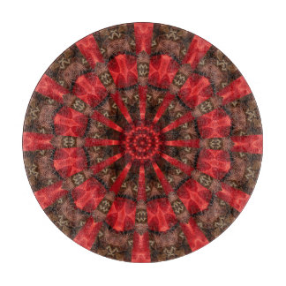 Red Decorative Cutting Board