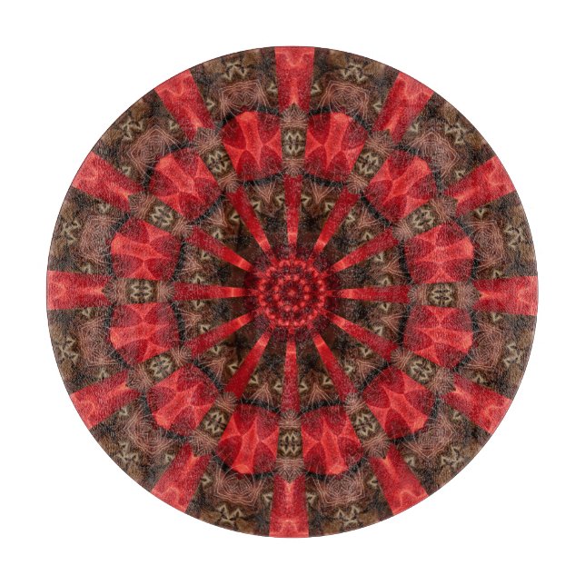 Red Decorative Cutting Board (Front)