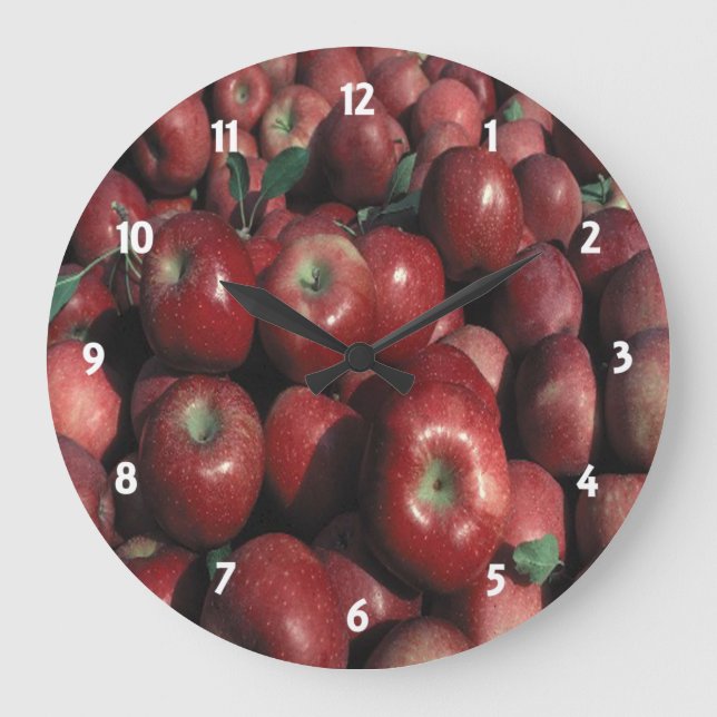 Red Delicious Apple Crop Clock (Front)