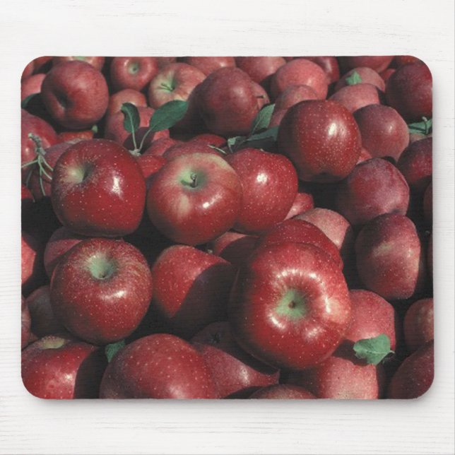Red Delicious Apple Crop Mouse Pad (Front)