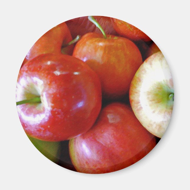Red Delicious Apples Magnet (Front)