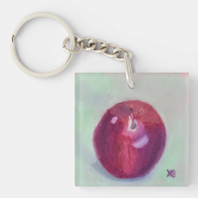 Red Delicious Key Ring (Front)