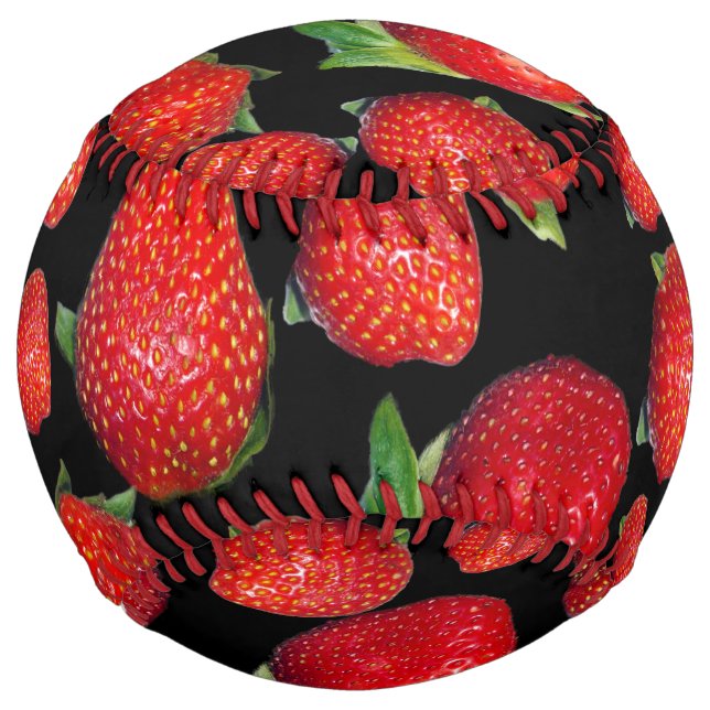 Red Delicious Strawberries,   Softball (Front)