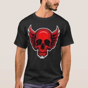 Red demon skull 1 T-Shirt