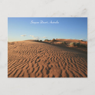 Red Desert Sand - Postcard