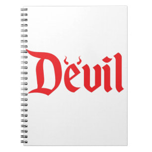 Red devil notebook