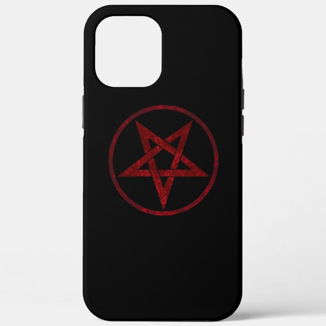 Red Devil Pentagram Case-Mate iPhone Case (Back)