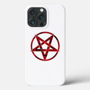 Red Devil Pentagram iPhone 13 Pro Case