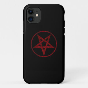 Red Devil Pentagram iPhone 11 Case