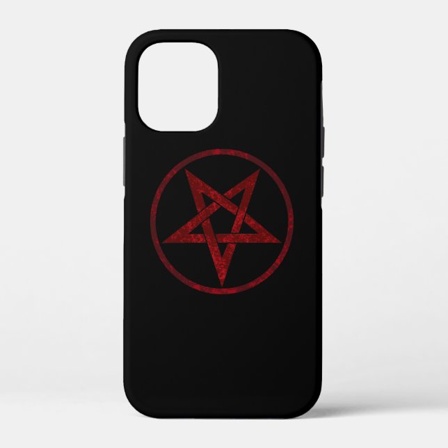 Red Devil Pentagram Case-Mate iPhone Case (Back)