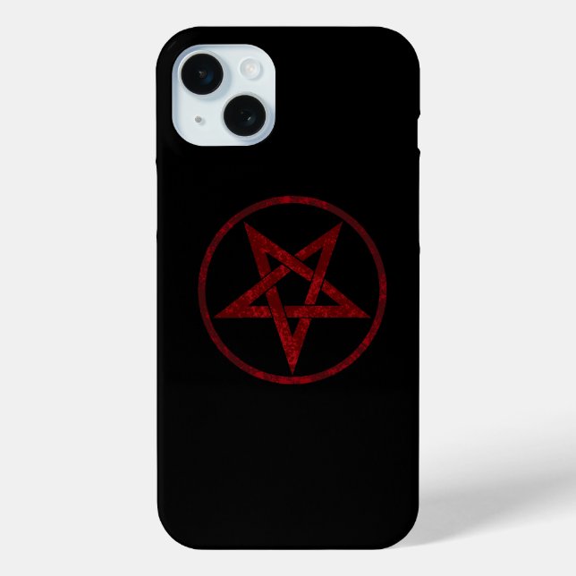 Red Devil Pentagram Case-Mate iPhone Case (Back)