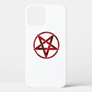 Red Devil Pentagram iPhone 12 Case
