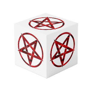 Red Devil Pentagram Cube