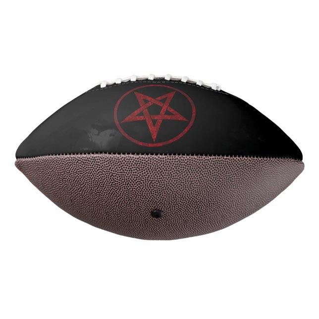 Red Devil Pentagram Football (Rotated 270)