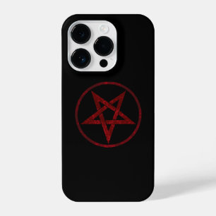 Red Devil Pentagram iPhone 14 Pro Case