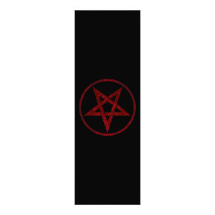 Red Devil Pentagram Photo Print