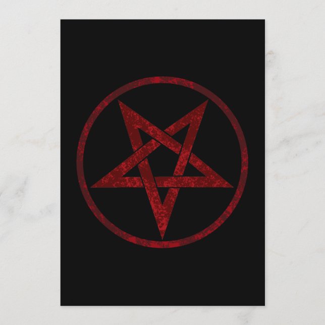 Red Devil Pentagram Program (Front)