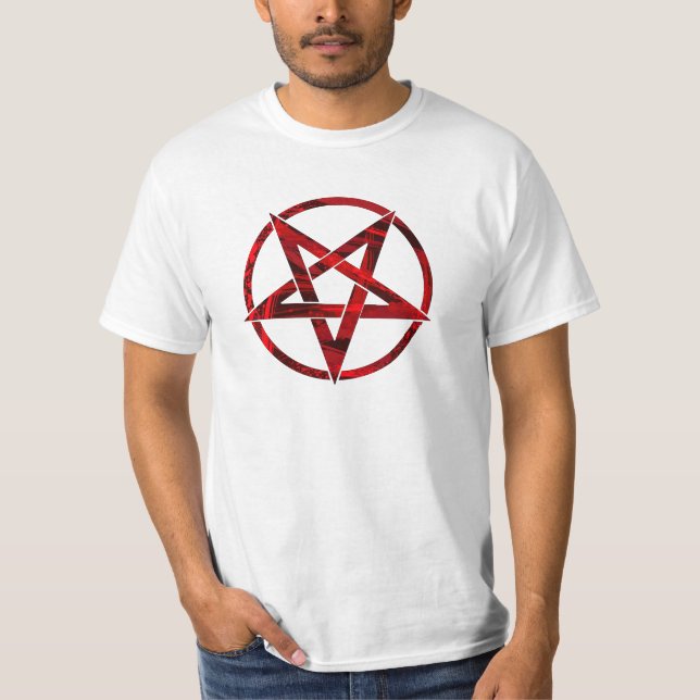 Red Devil Pentagram T-Shirt (Front)