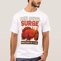 Red Devil Surge – Funny Cichlid Fish Energy Drink 