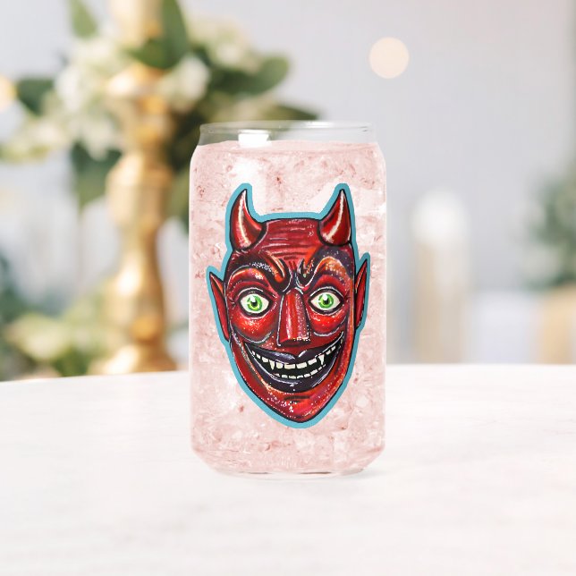 Red Devil Vintage Halloweenies  Can Glass (Insitu (Wedding))