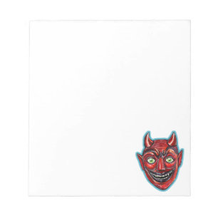 Red Devil Vintage Halloweenies Notepad