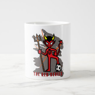 Red Devils Large Coffee Mug