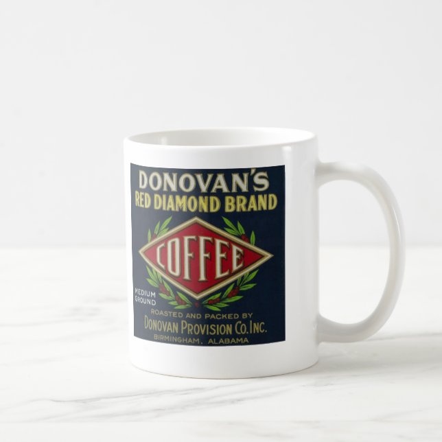 RED DIAMOND COFFEE MUG (Right)