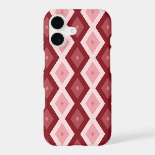 Red diamond pattern