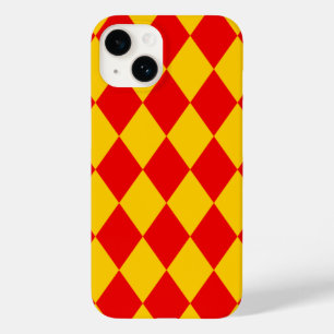 Red Diamonds Case-Mate iPhone 14 Case