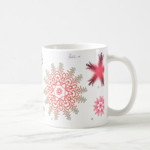Red Diatom Coffee Mug