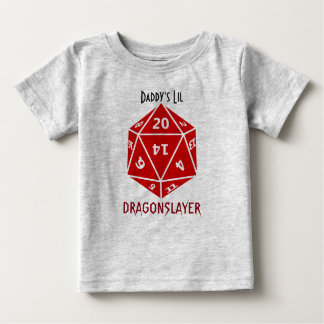 Red Die Awesome Geek Apparel Baby T-Shirt
