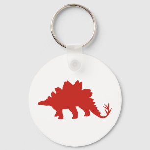 Red Dinosaur Key Ring