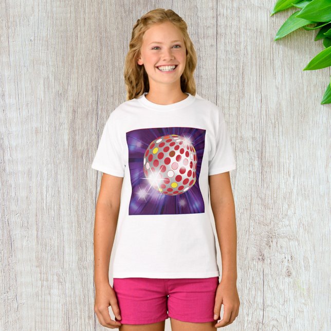 Red Disco Ball T-Shirt (Creator Uploaded)
