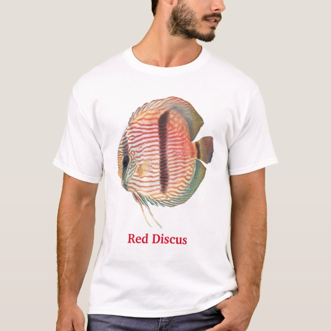 Red Discus T-Shirt (Front)