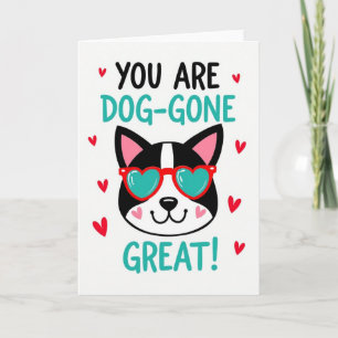 Red Dog Gone Great Card
