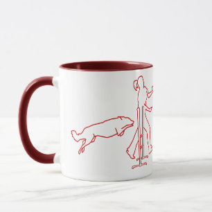 Red Dog Mug
