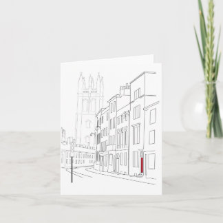 Red Door Notecard
