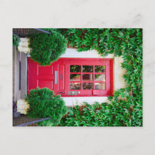 Red Door Postcard
