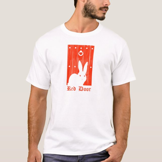 Red Door Rabbit T-Shirt (Front)