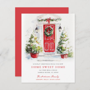 Red Door Rustic Home Sweet Home Card