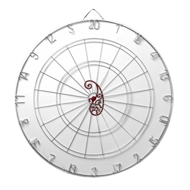 Red dot dartboard (Front)