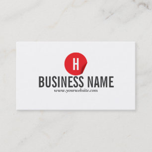 Red Dot Petroleum Engineer Business Card