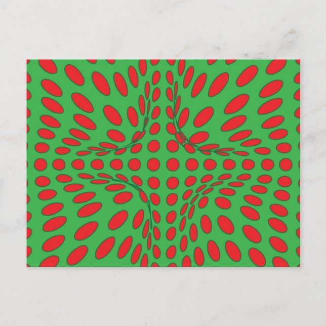 Red Dot Vortex Postcard (Front)