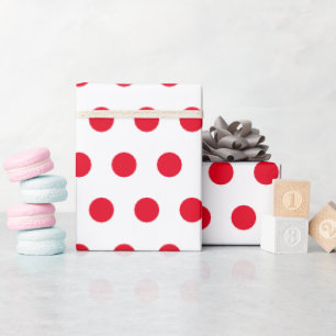 Red Dot Wrapping Paper