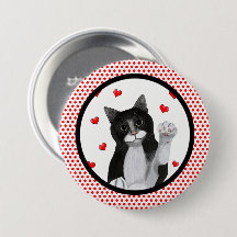 Red Dots Black Border